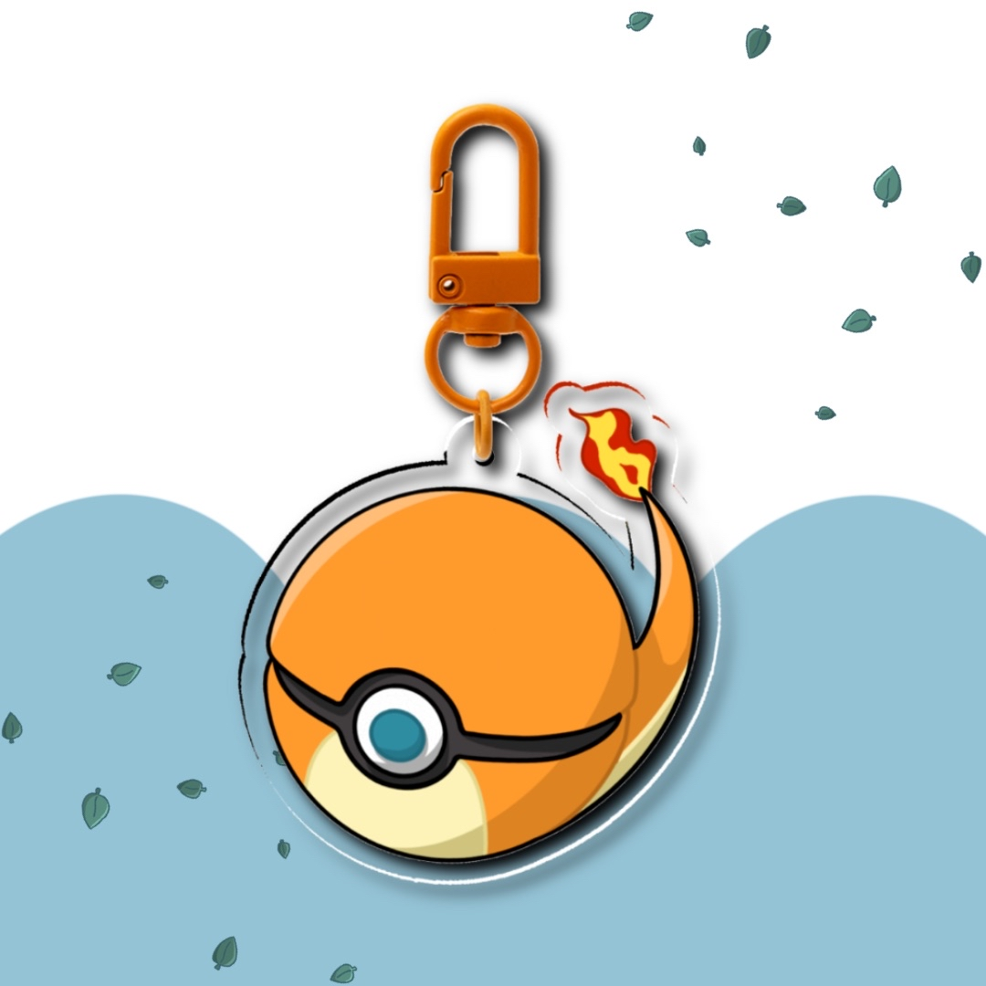 Monster Ball Keychain
