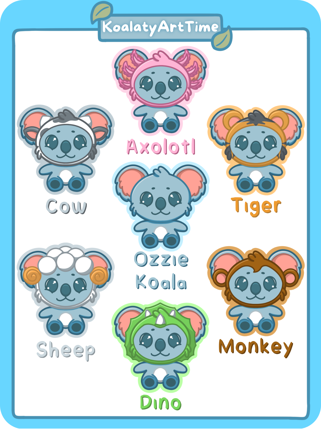 B27: Ozzie Animals - Blind Bag Keychains