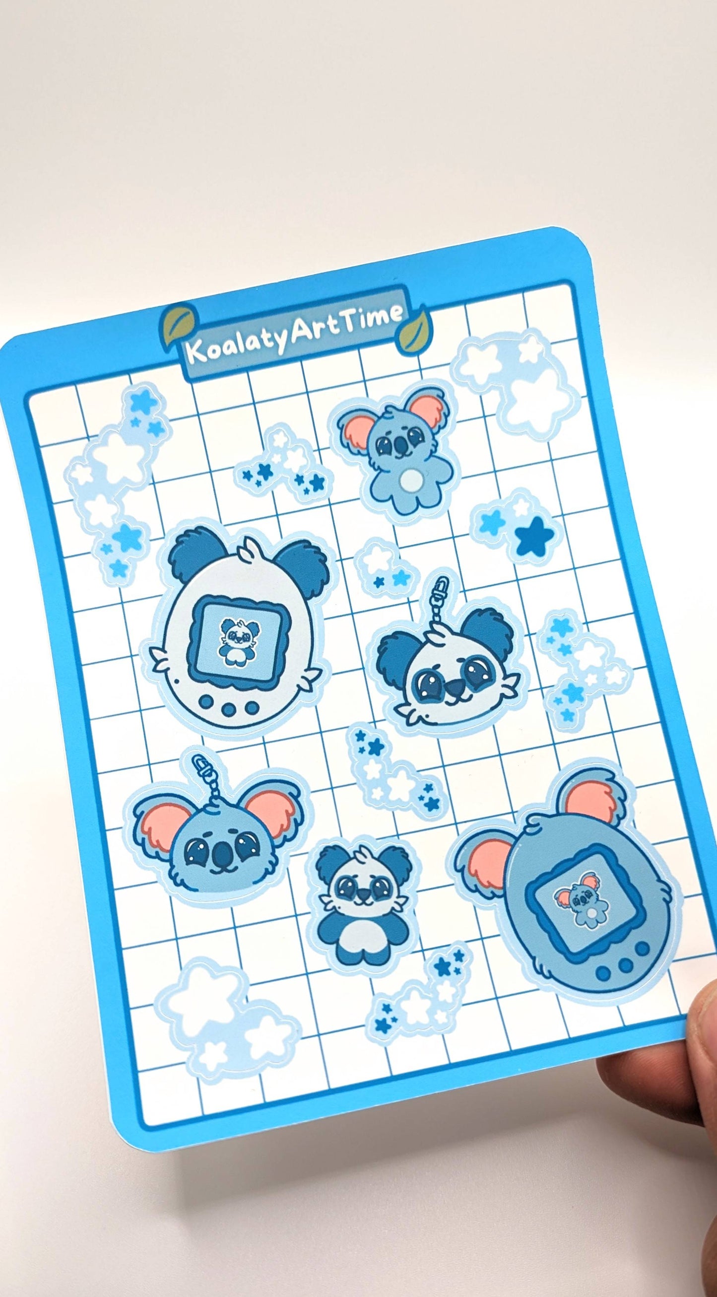 A97: Ozzie & Panda Sal Sticker Sheet