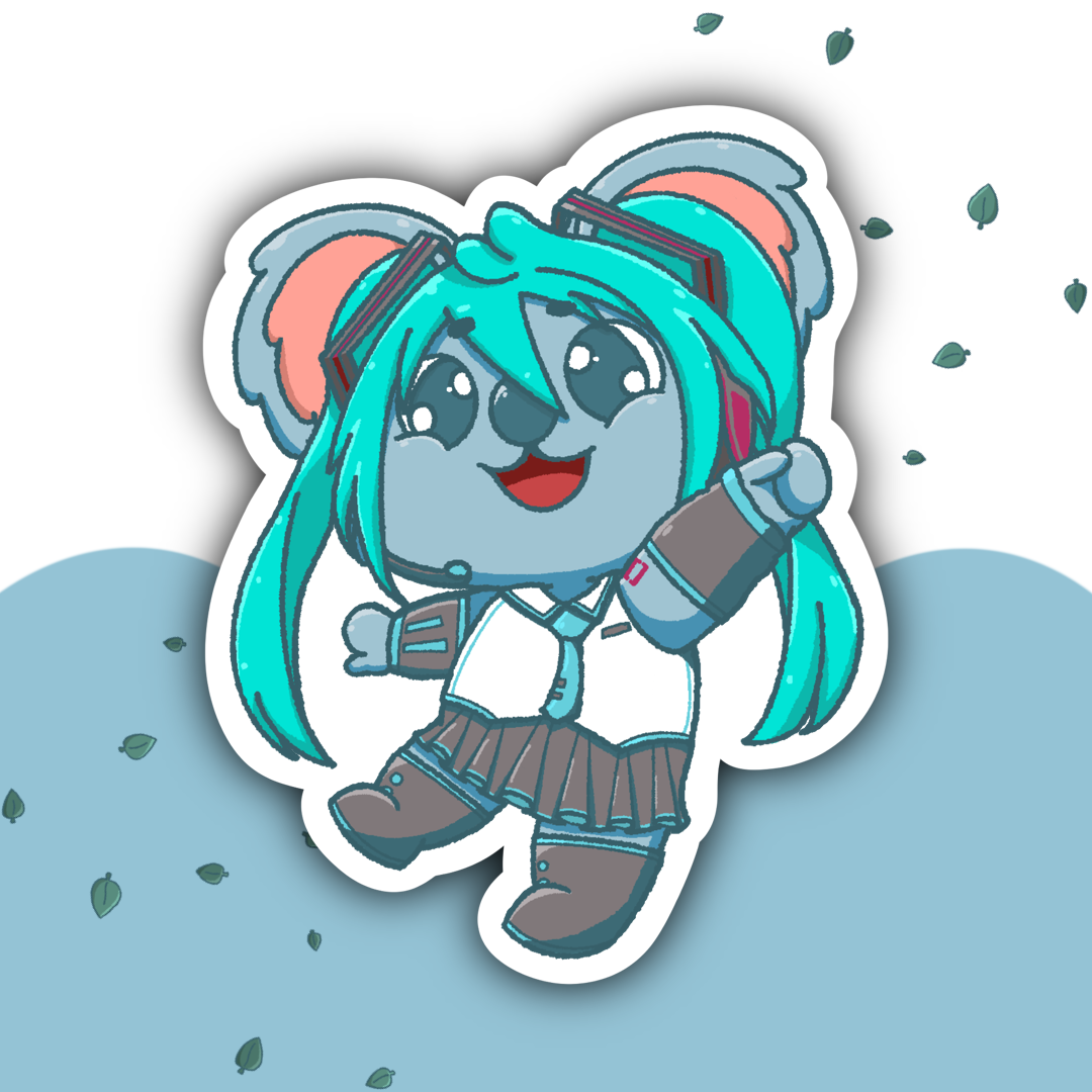 A8: Ozzie - Vocaloid Sticker