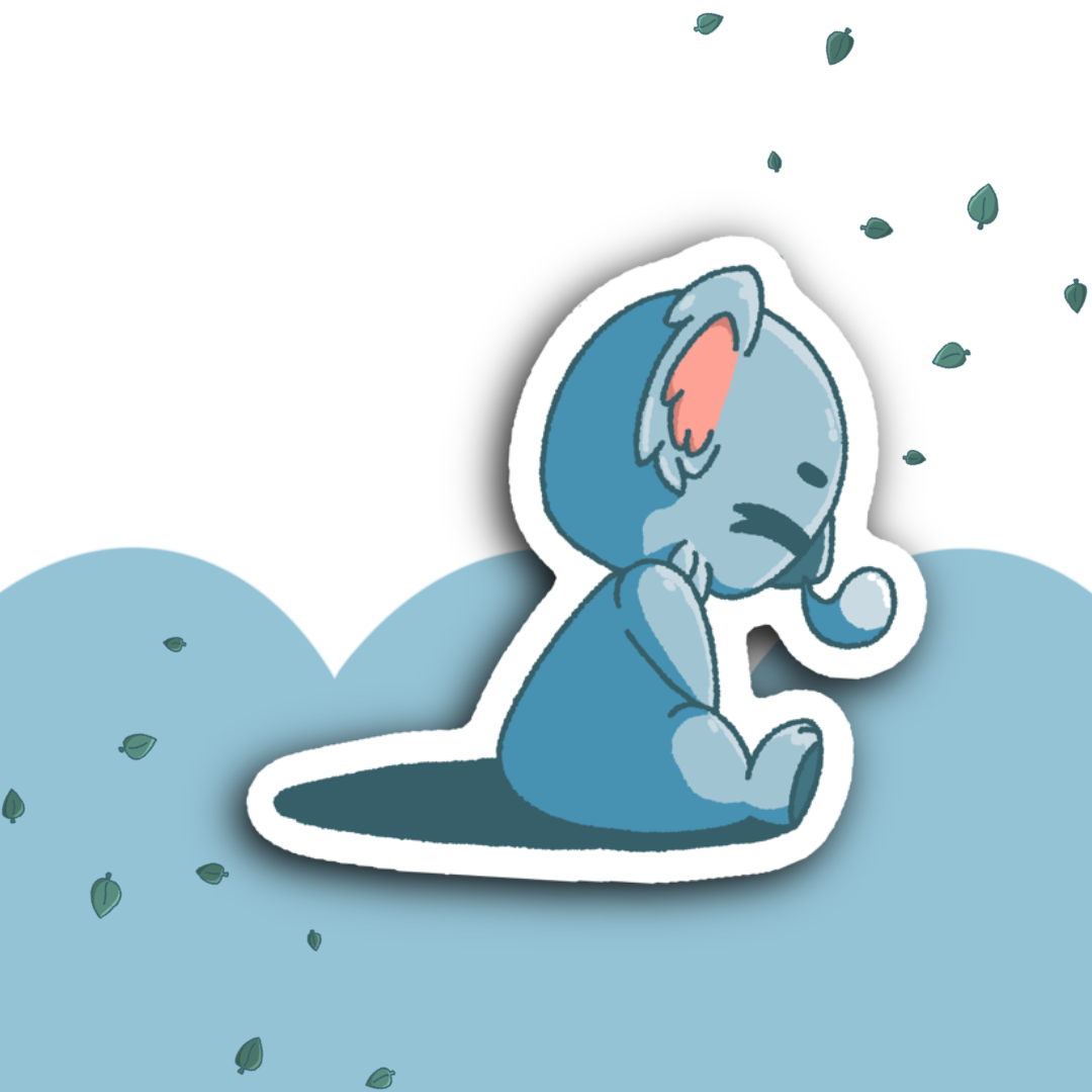 A6: Ozzie - Sleepy Sticker