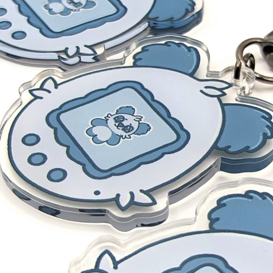 A70: Panda Sal Pal Keychain
