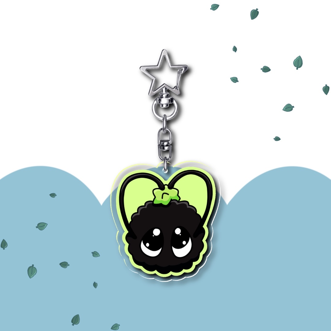 Dust Bunny Keychain