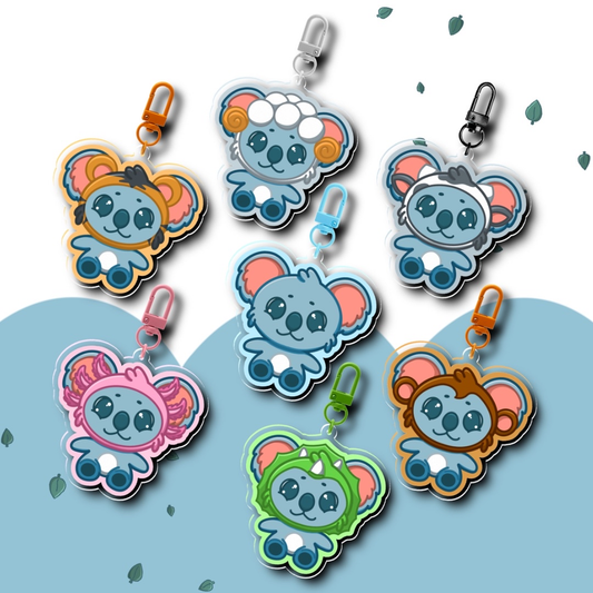 B27: Ozzie Animals - Blind Bag Keychains