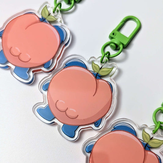 A75: Ozzie Peachy Keychain