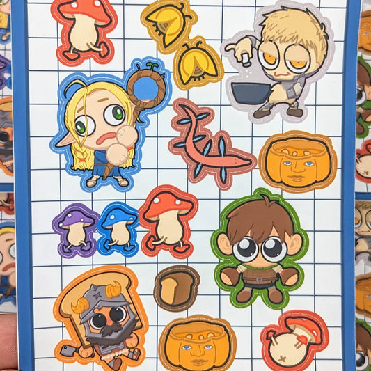 A96: Dungeon Diner Sticker Sheet