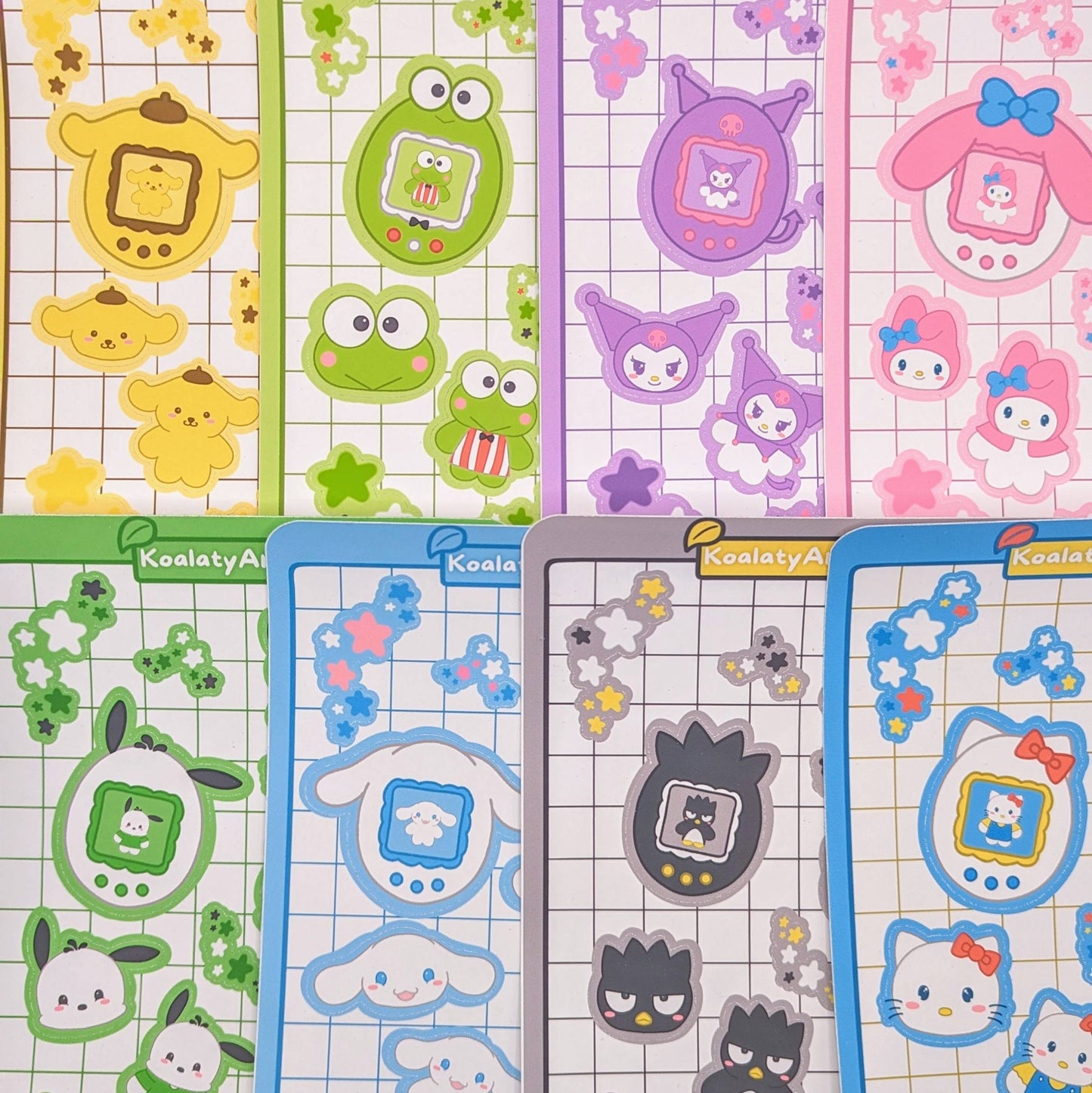 Kitty and Friends Sticker Sheets