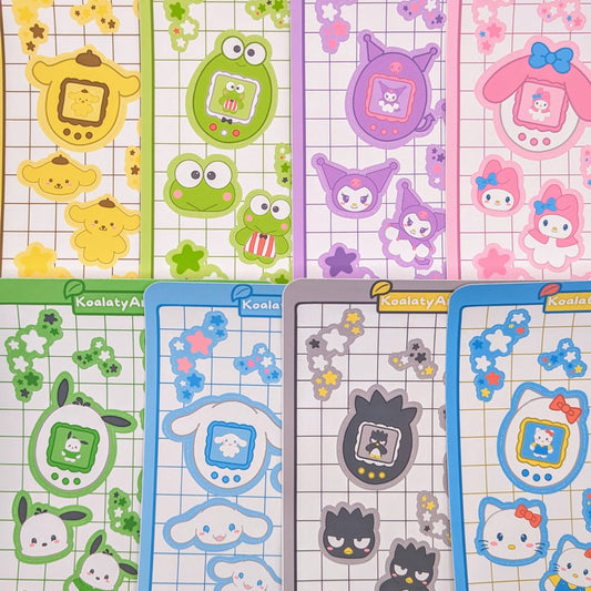 Kitty and Friends Sticker Sheets