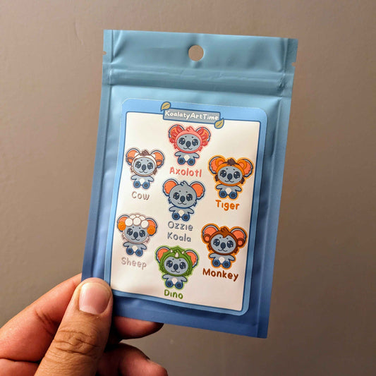 B27: Ozzie Animals - Blind Bag Keychains