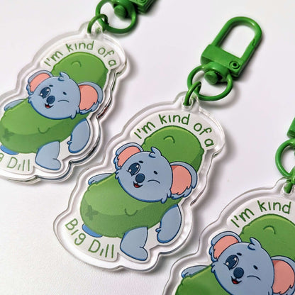 A76: Ozzie Big Dill Keychain
