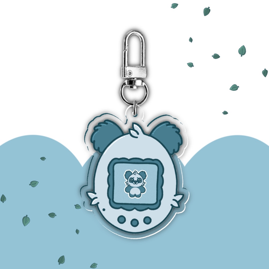 A70: Panda Sal Pal Keychain