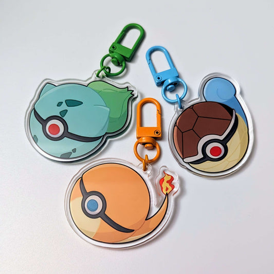 Monster Ball Keychain
