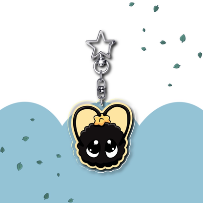 Dust Bunny Keychain